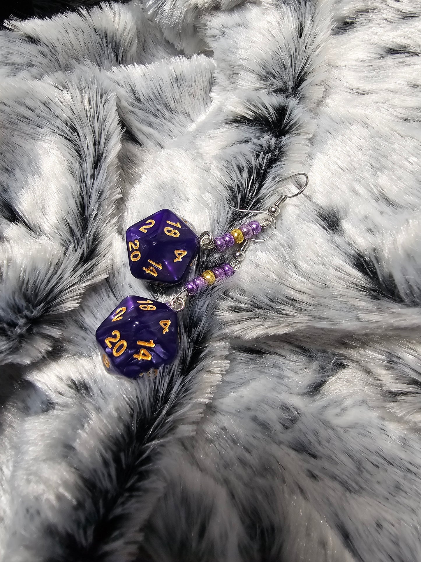 Marbled Purple with Gold