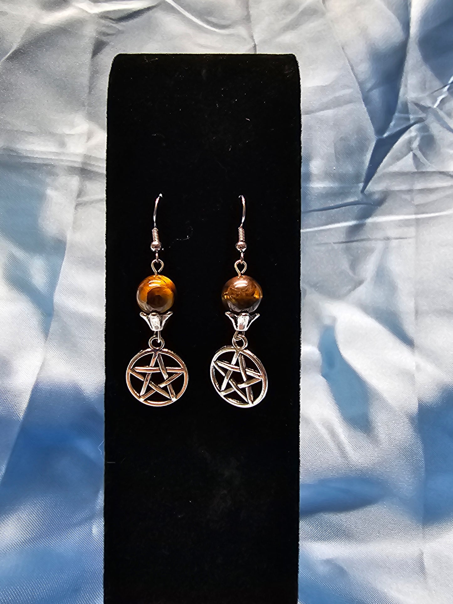 Tigers Eye Earrings