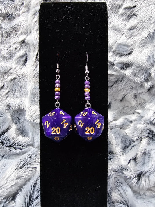 Marbled Purple with Gold