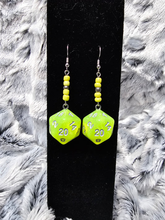 Neon Yellow Shimmer