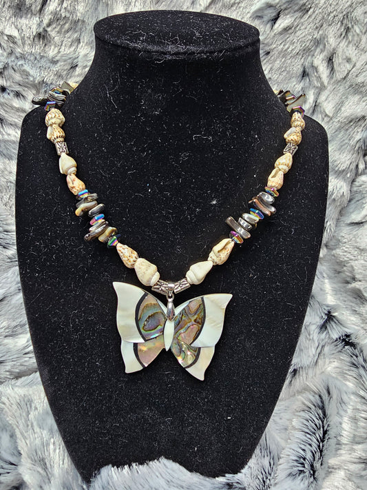 Abalone Shell Butterfly